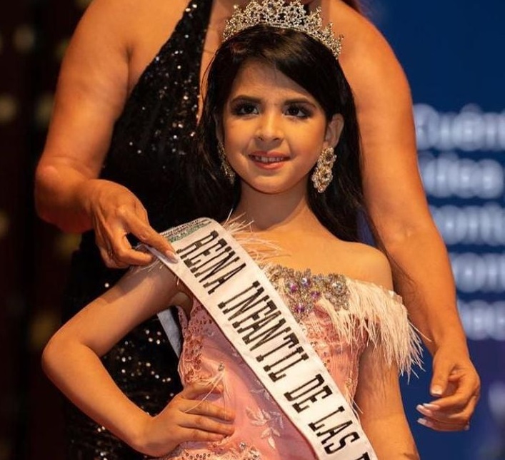 Valentina Hernández, grado 2C, Reina Infantil de las Flores 2022
